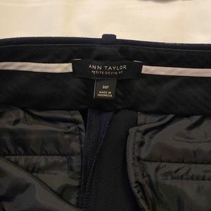 NWOT ann Taylor straight leg pants. 00P